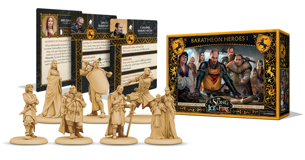 A Song of Ice and Fire : Tabletop Miniatures Game - Baratheon Heroes #1